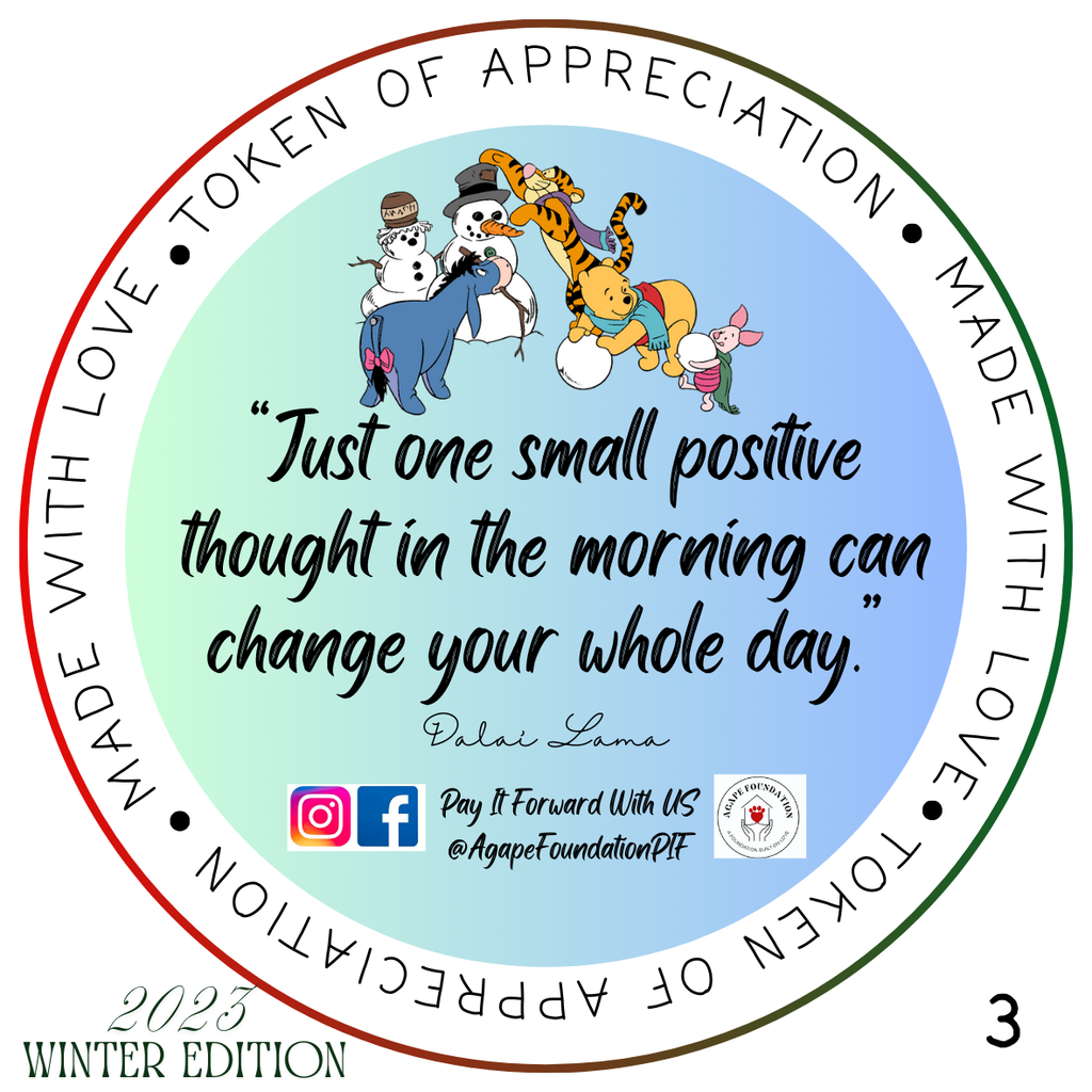 Agape Tokens and 'PRECIATION PLATES