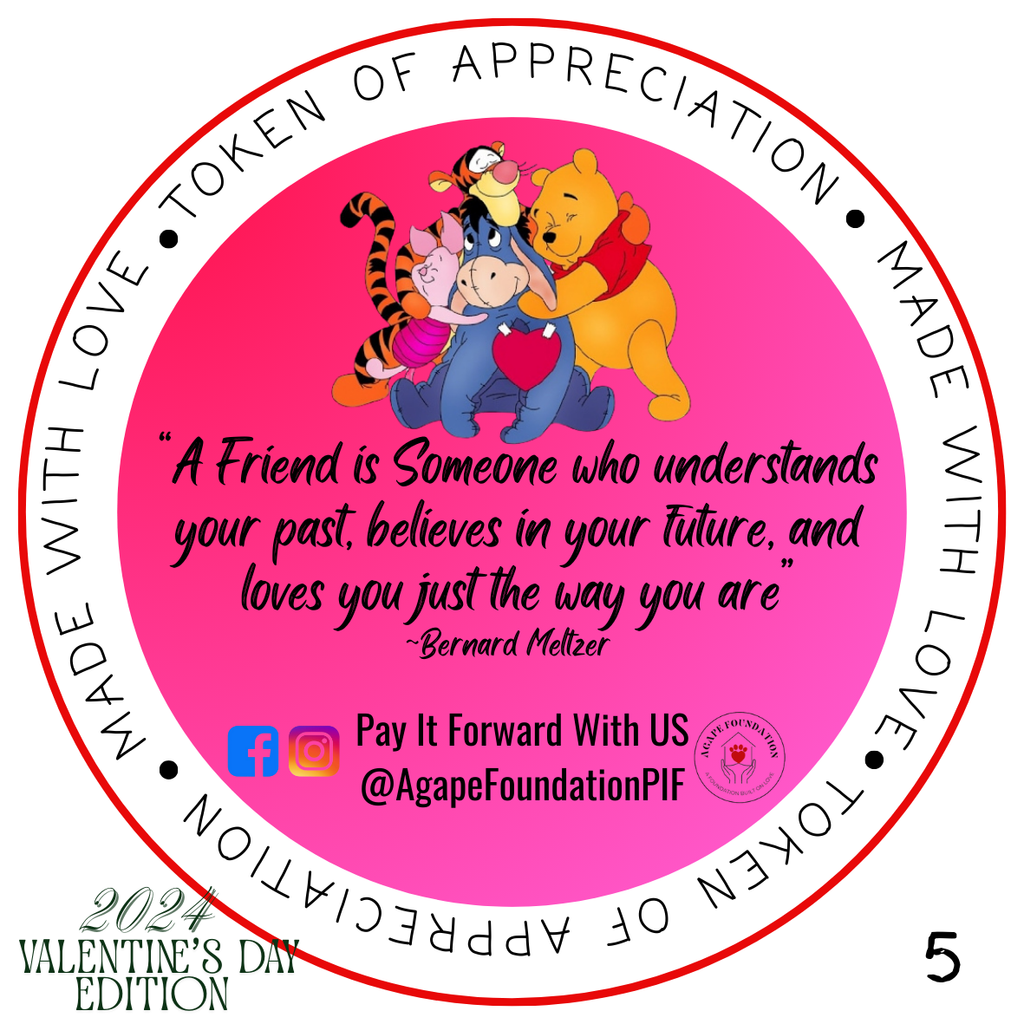 Agape Tokens and 'PRECIATION PLATES