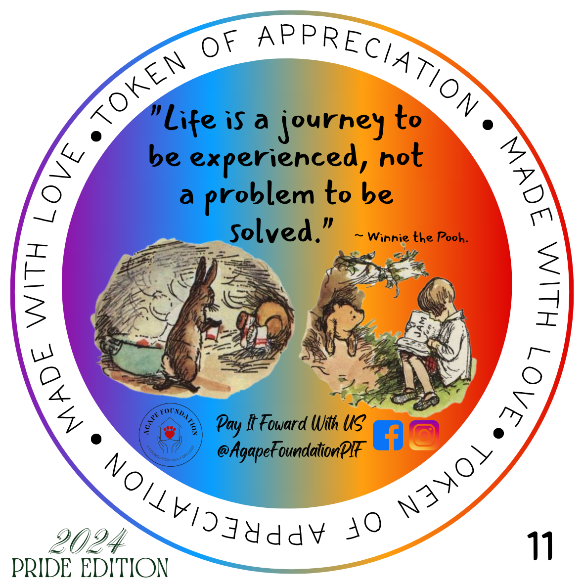 Agape Tokens and 'PRECIATION PLATES